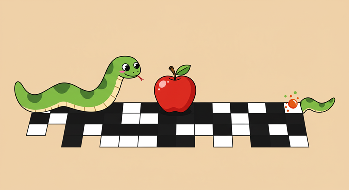 Game Ular Makan Apel - Gambar 3