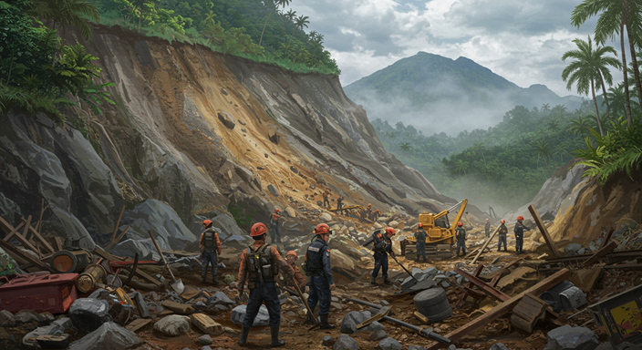 Kabar Terkini Longsor Gunung Kuda Cirebon - Pict 2
